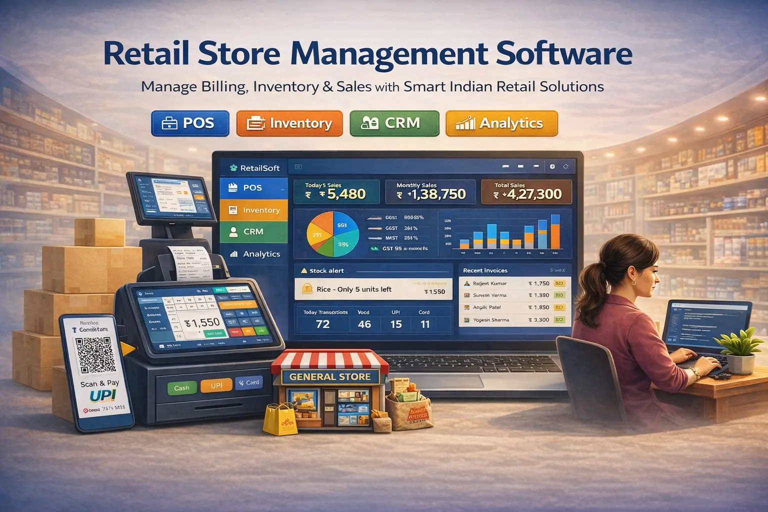 Retail management software